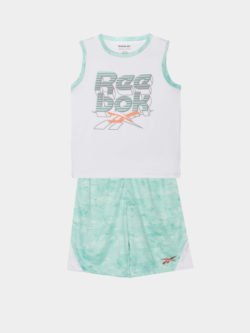 Костюмы Reebok модель C9993RB4_white/green Фото