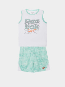 Костюмы Reebok модель C9993RB4_white/green Фото