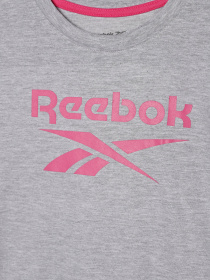 Футболки и поло Reebok модель H4556RG_PINK/GREY Фото
