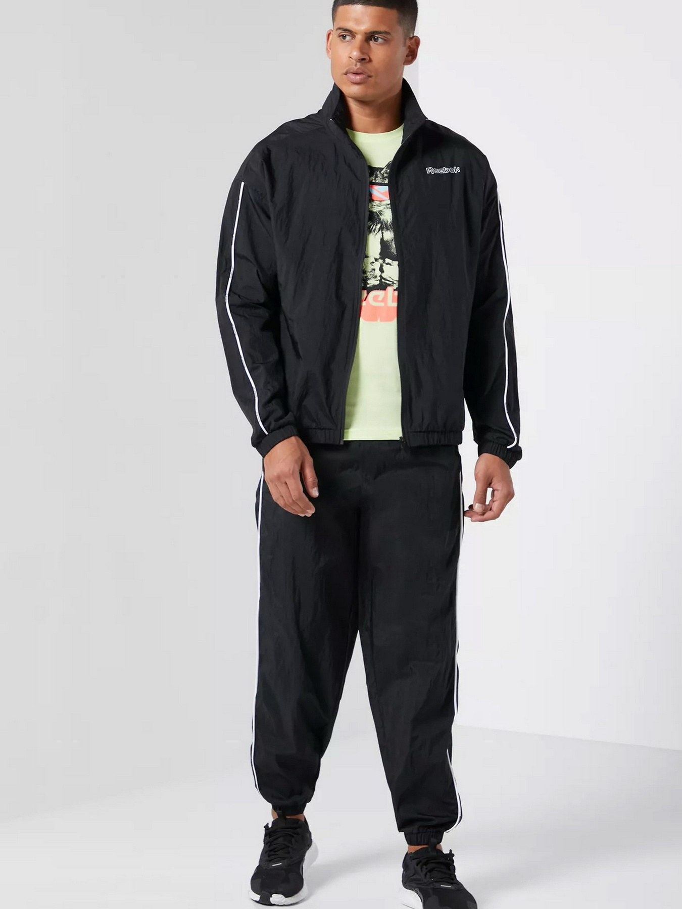 Костюмы Reebok Training Essentials Piping Track модель GS9309 Фото