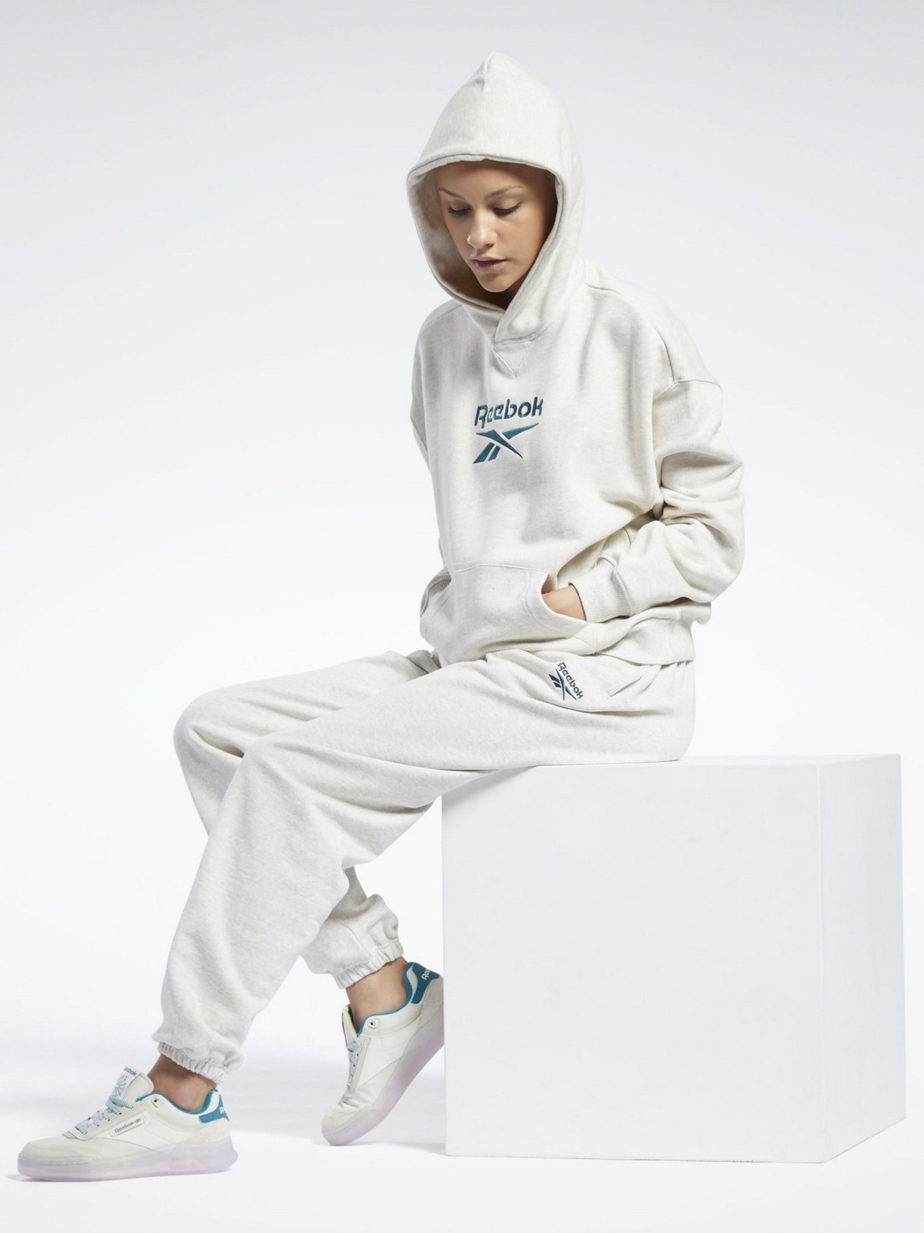 Худі та світшоти Reebok CL F BIG LOGO FT HOODIE модель GS1738 Фото