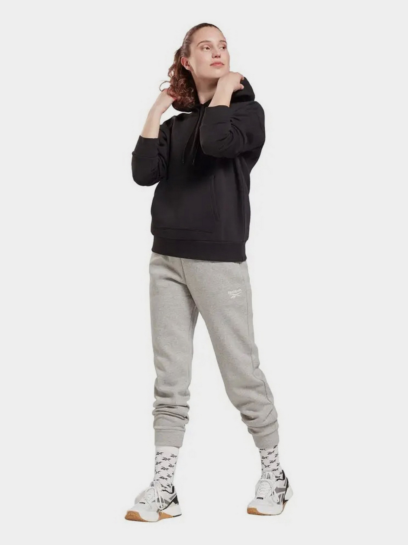 Худи и свитшоты Reebok RI FLEECE HOODY модель GS9372 Фото