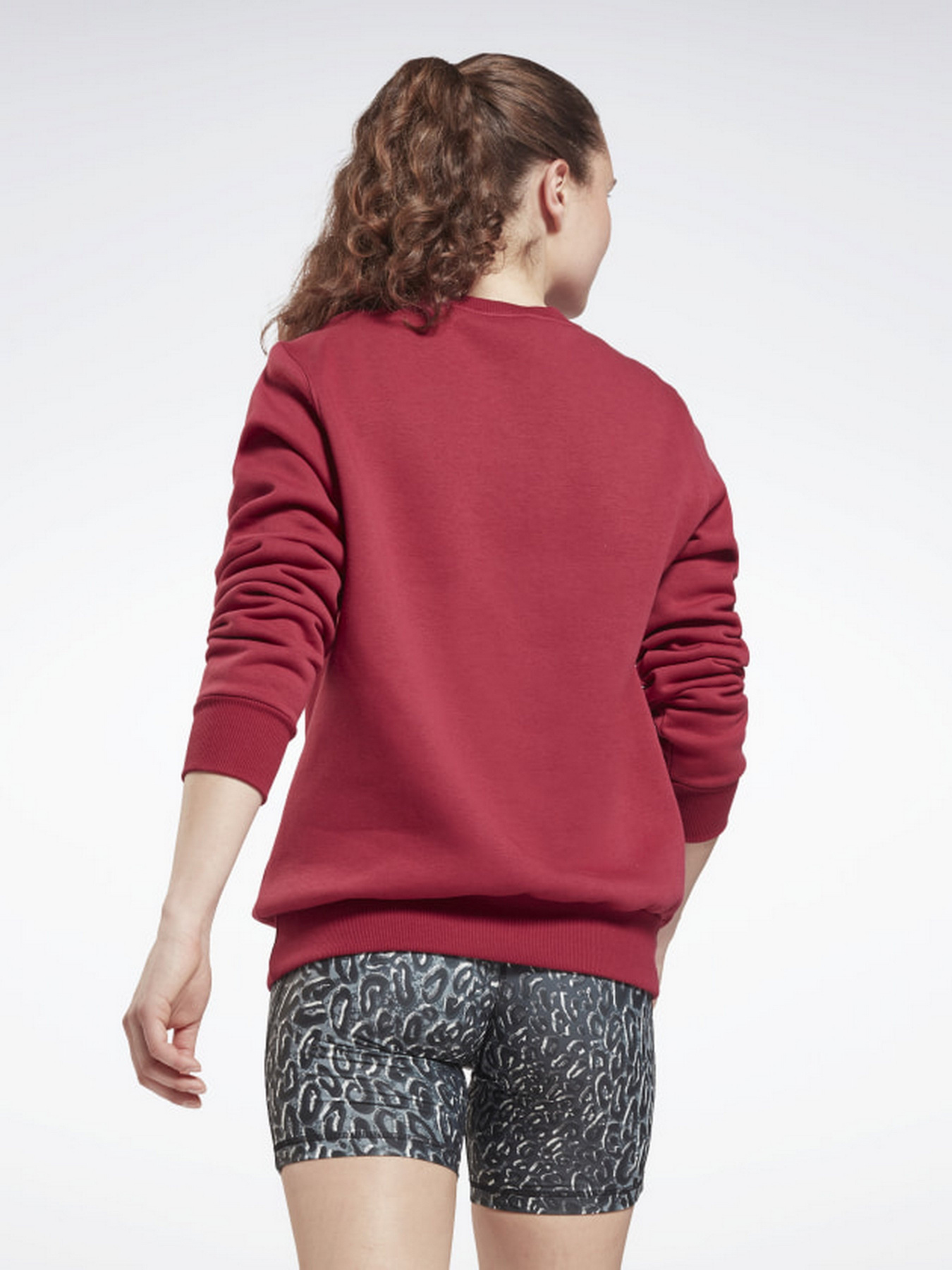 Худи и свитшоты Reebok RI BL FLEECE CREW модель GS9380 Фото