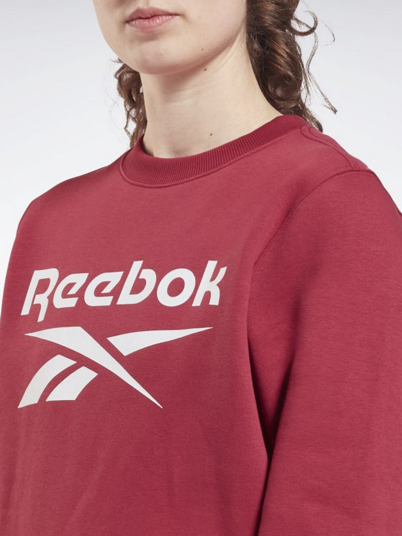 Худи и свитшоты Reebok RI BL FLEECE CREW модель GS9380 Фото