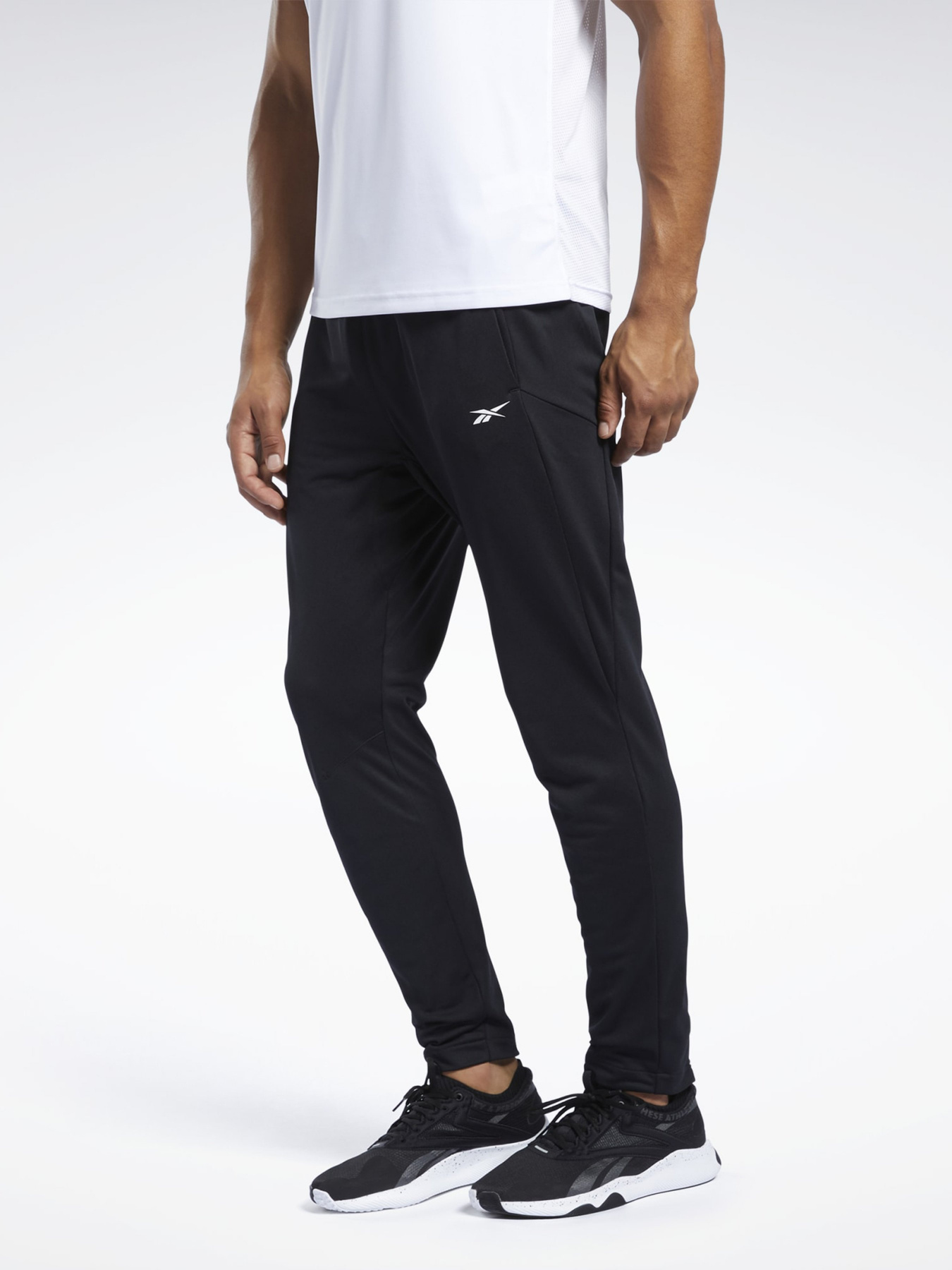 Брюки Reebok Workout Ready Knit модель FJ4057 Брюки Reebok Workout Ready Knit модель FJ4057 Фото