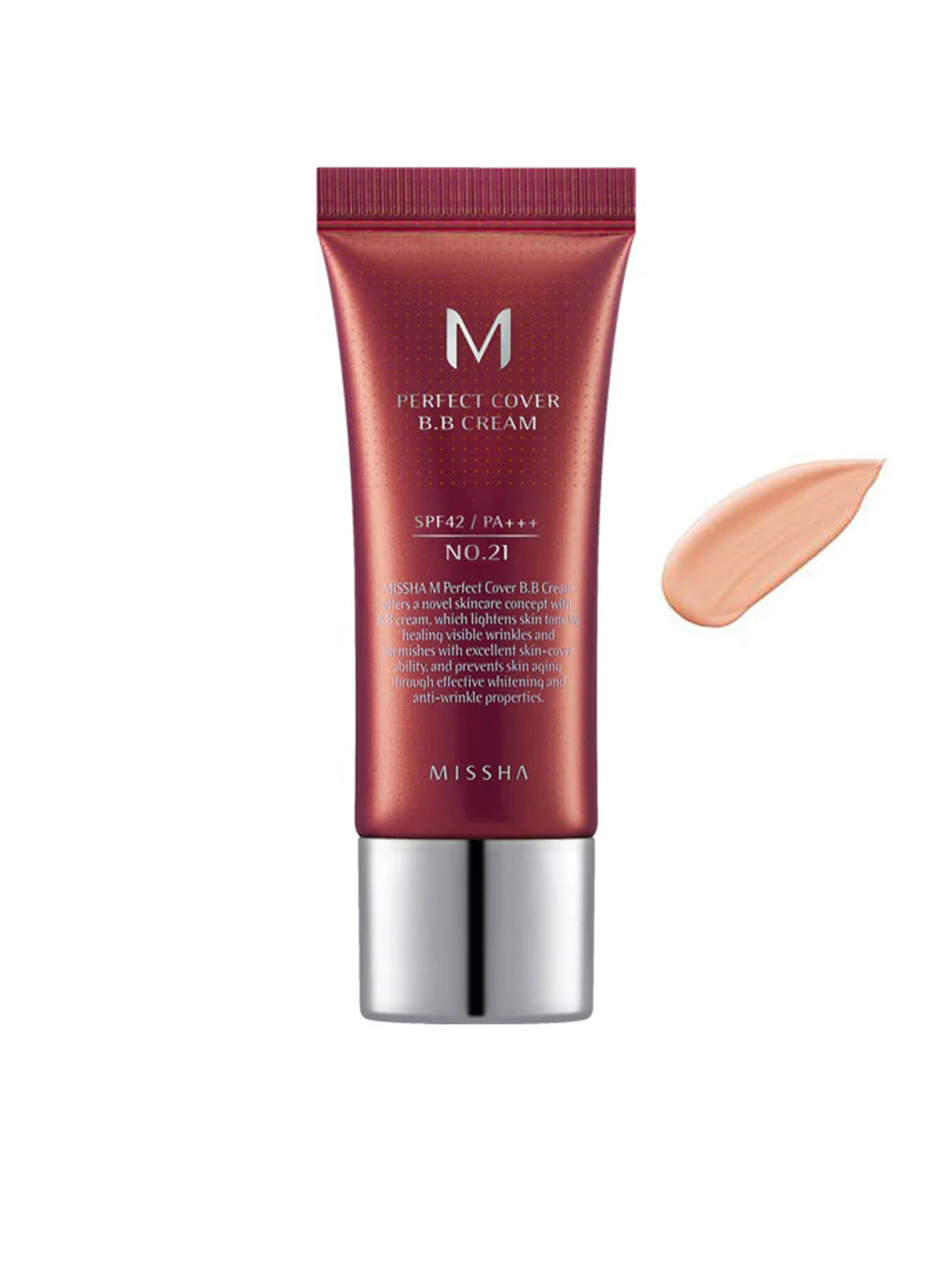 ВВ-крем с идеальным покрытием M Perfect Cover BB Cream Missha модель 8809581473423 Фото