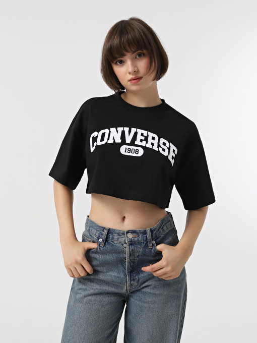 Футболки і поло CONVERSE SPORTY CROPPED модель 10027253-001 Фото