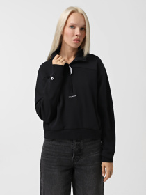 Худі та світшоти CONVERSE WORDMARK 1/2 ZIP модель 10026781-001 Фото