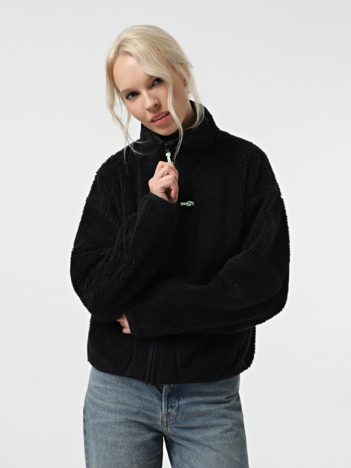 Куртки и дубленки CONVERSE SHERPA FULL-ZIP модель 10027056-001 Фото
