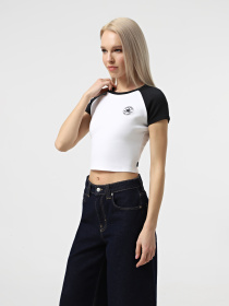 Футболки і поло CONVERSE CHUCK PATCH COLORBLOCK модель 10027396-001 Фото