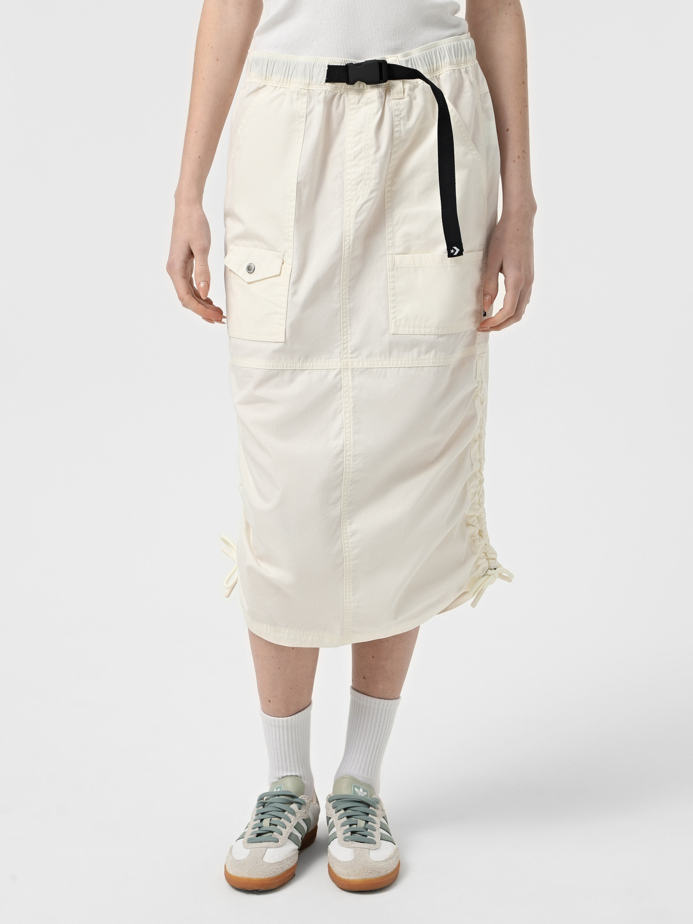 Юбки CONVERSE LONG WOVEN CARGO модель 10027412-286 Фото