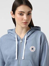 Худи и свитшоты CONVERSE RETRO CHCK GRAPH FZ модель CVW5J150-MXW Фото
