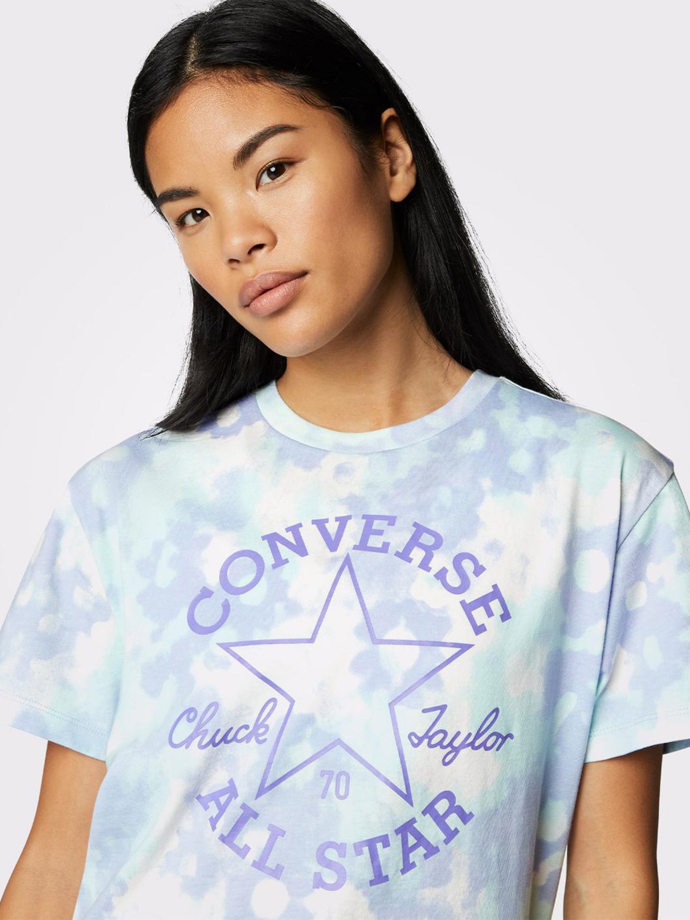 Футболки и поло CONVERSE Washed Floral Patch модель 10023208-484 Футболки и поло CONVERSE Washed Floral Patch модель 10023208-484 Фото