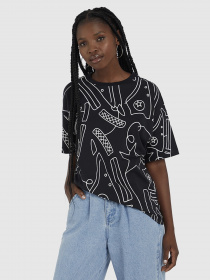 Футболки и поло CONVERSE Graphic модель 10023215-001 Фото