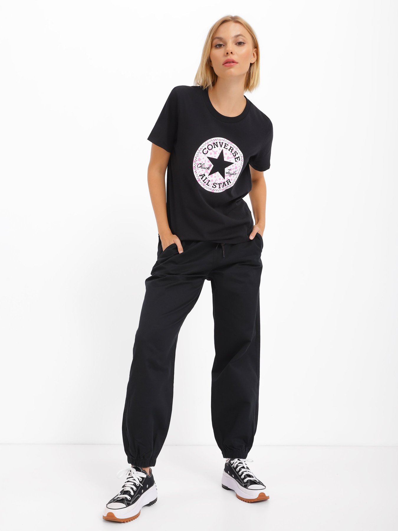 Футболки и поло CONVERSE Nova Seasonal модель 10023186-001 Футболки и поло CONVERSE Nova Seasonal модель 10023186-001 Фото