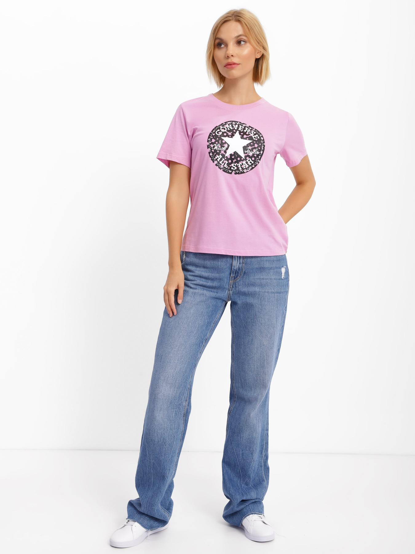 Футболки и поло CONVERSE Nova Seasonal модель 10023186-698 Футболки и поло CONVERSE Nova Seasonal модель 10023186-698 Фото