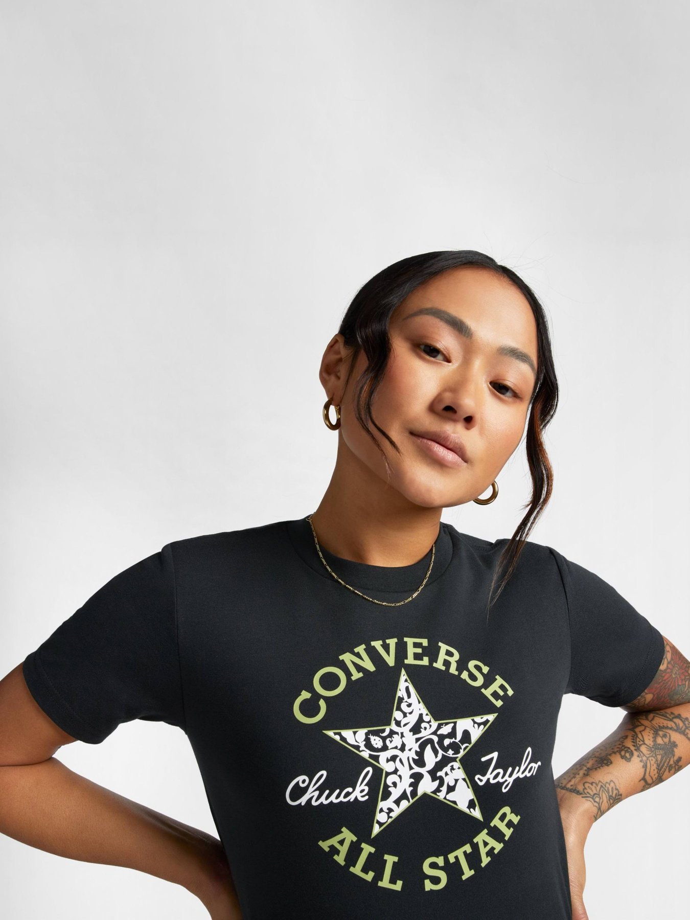 Футболки и поло CONVERSE Chuck Patch Infill модель 10025212-001 Фото