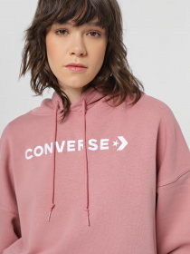 Худі та світшоти CONVERSE Embroidered Wordmark Fleece модель 10025690-698 Фото