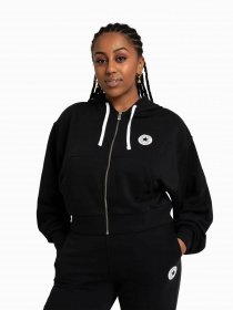 Худі та світшоти CONVERSE Elevated Knit Paneled модель 10025888-001 Фото