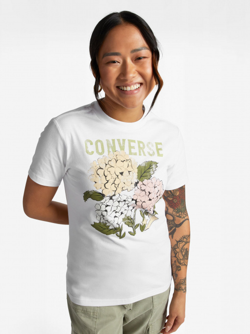 Футболки и поло CONVERSE Outdoor Floral Art модель 10025184-102 Фото