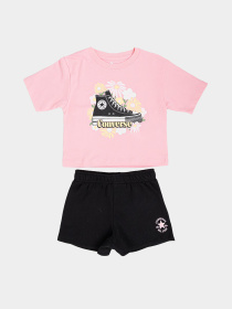 Костюми CONVERSE FLORAL SNEAKER TEE - SHORTS модель 3CH108-023 Фото
