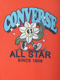Футболки і поло CONVERSE TRAIL MIX FLOWER GFX T-SHIRT модель 9CG892-R7L Фото