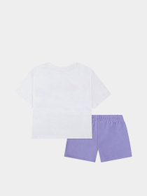 Костюмы CONVERSE FLORAL SNEAKER TEE - SHORTS модель 3CH108-PC5 Фото