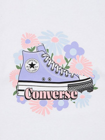 Костюмы CONVERSE FLORAL SNEAKER TEE - SHORTS модель 3CH108-PC5 Фото