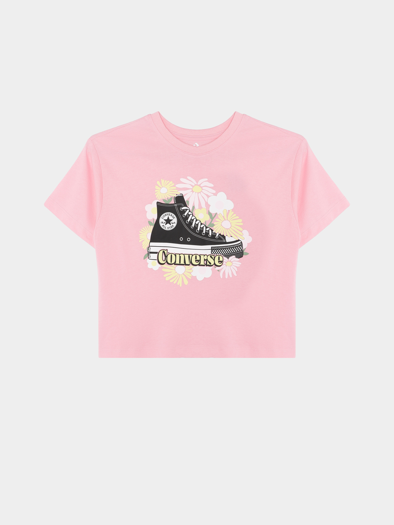 Костюмы CONVERSE FLORAL SNEAKER TEE - SHORTS модель 4CH108-023 Костюмы CONVERSE FLORAL SNEAKER TEE - SHORTS модель 4CH108-023 Фото