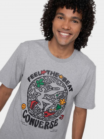 Футболки и поло CONVERSE ABSTRACT DANCE HOMBRE модель 10023456-035 Фото