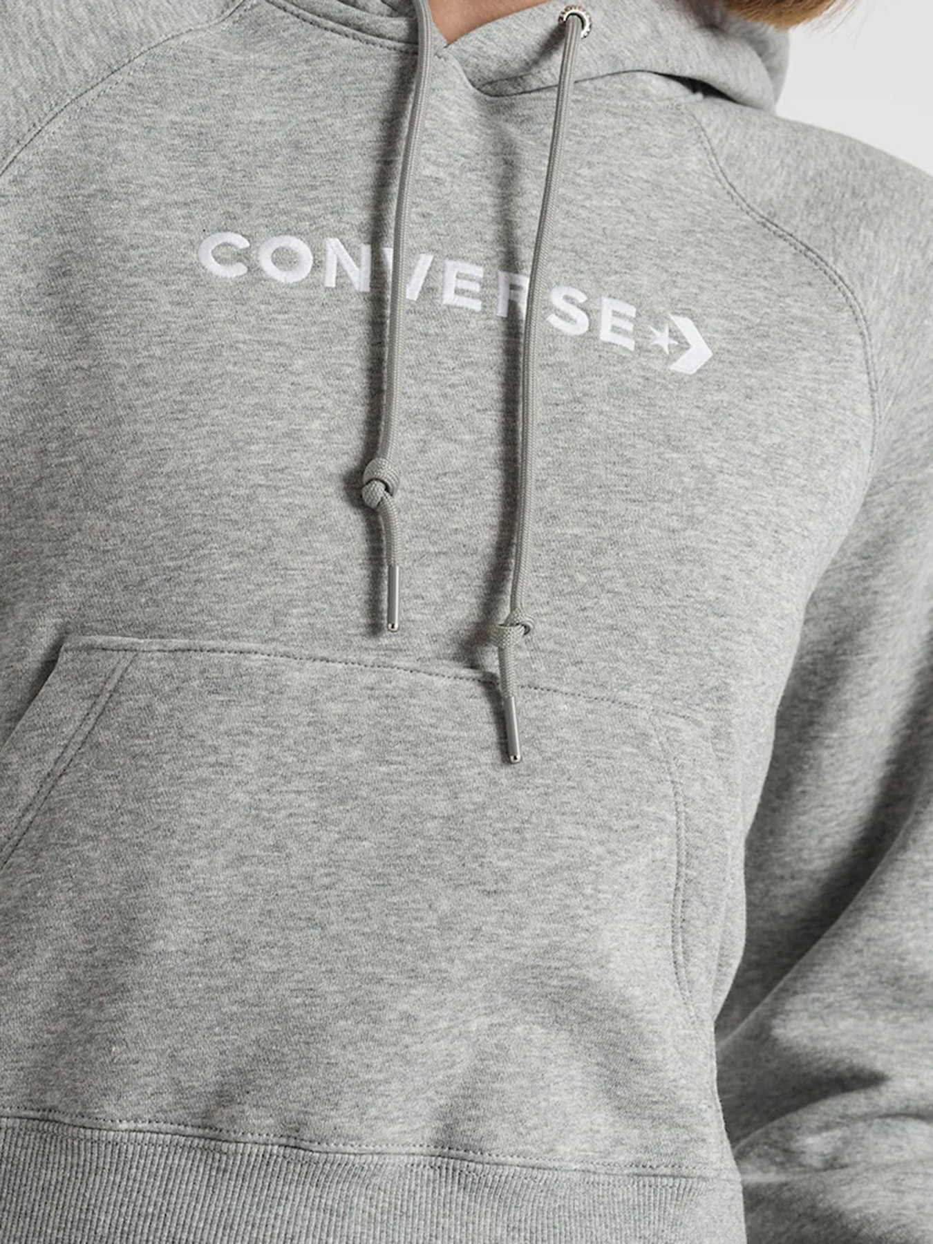 Худі та світшоти CONVERSE Strip Wordmark Fleece модель 10023717-035 Фото