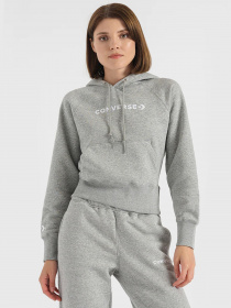 Худі та світшоти CONVERSE Strip Wordmark Fleece модель 10023717-035 Фото