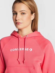 Худі та світшоти CONVERSE Strip Wordmark Fleece модель 10023717-665 Фото