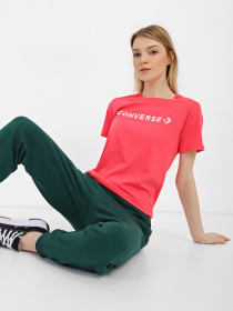Футболки и поло CONVERSE Glossy Wordmark модель 10023720-665 Фото