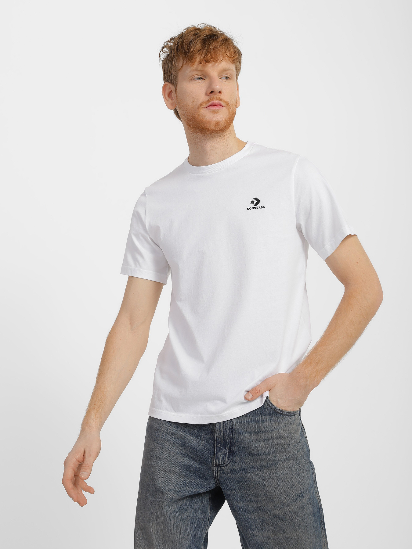 Футболки и поло CONVERSE GO-TO модель 10023876-102 Футболки и поло CONVERSE GO-TO модель 10023876-102 Фото