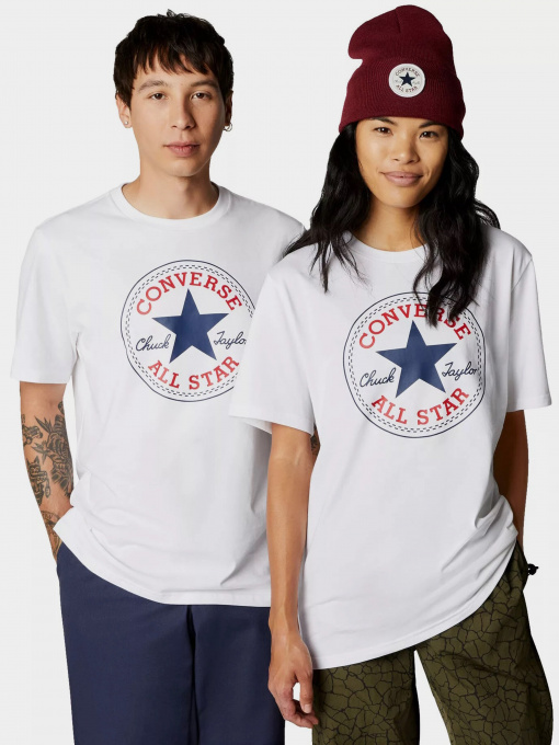 Футболки и поло CONVERSE GO-TO ALL STAR модель 10025459-102 Фото