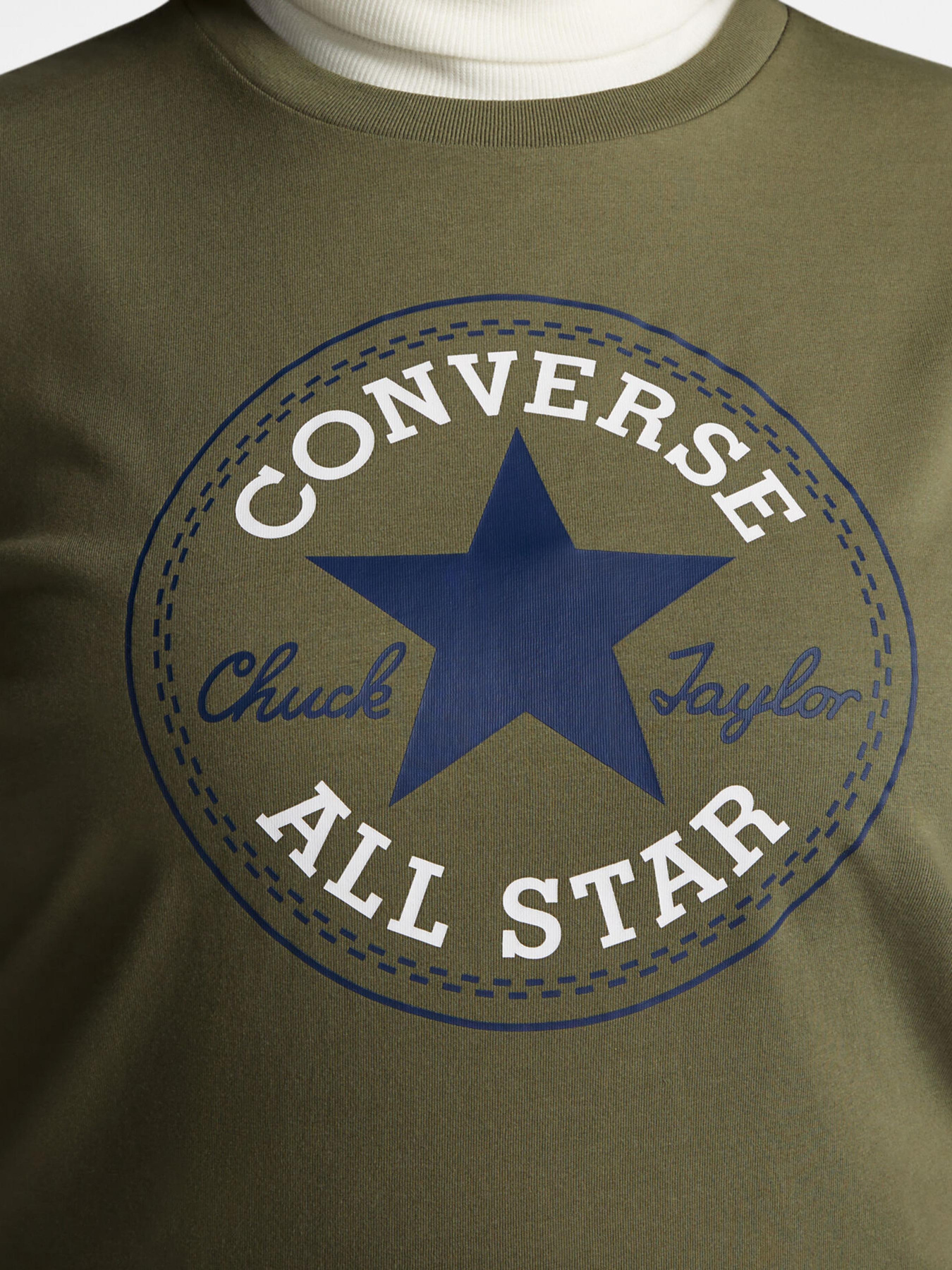Футболки и поло CONVERSE Go-To All Star модель 10025459-306 Футболки и поло CONVERSE Go-To All Star модель 10025459-306 Фото