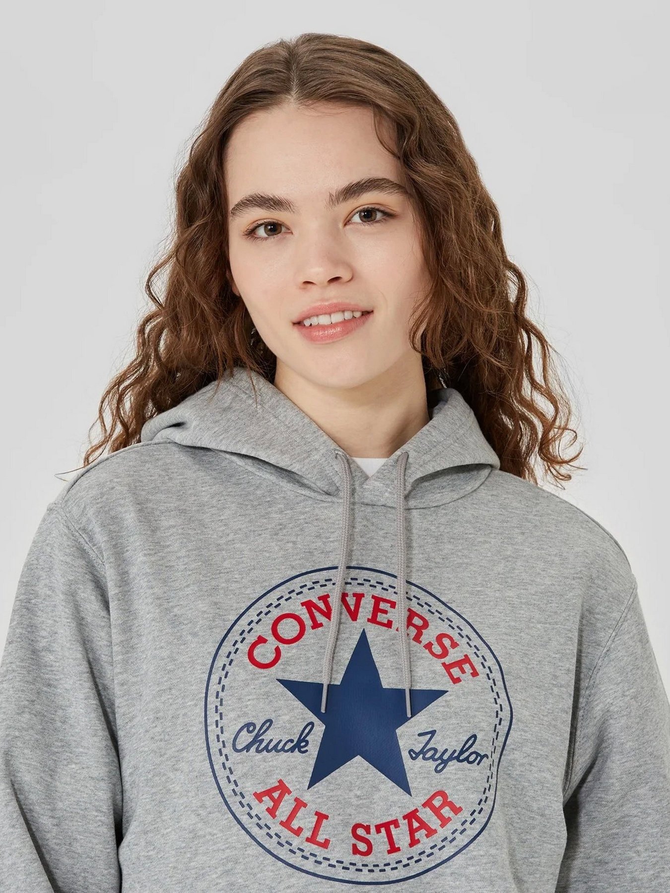Худі та світшоти CONVERSE Standard Fit модель 10025469-035 Фото