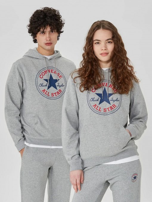 Худі та світшоти CONVERSE Standard Fit модель 10025469-035 Фото