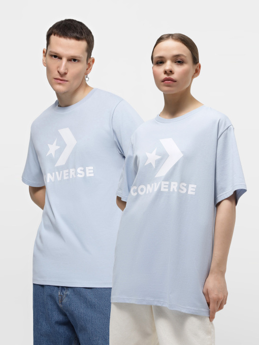 Футболки і поло CONVERSE STANDARD FIT CENTER FRONT LARG модель 10025458-050 Фото