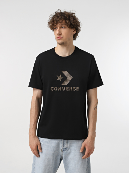 Футболки і поло CONVERSE BACK TO SCHOOL STAR CHEV FILL модель 10026684-001 Фото