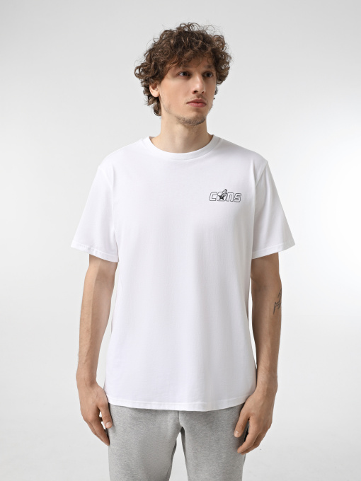 Футболки і поло CONVERSE CONS SKULL & CHROM ART модель 10026689-102 Фото