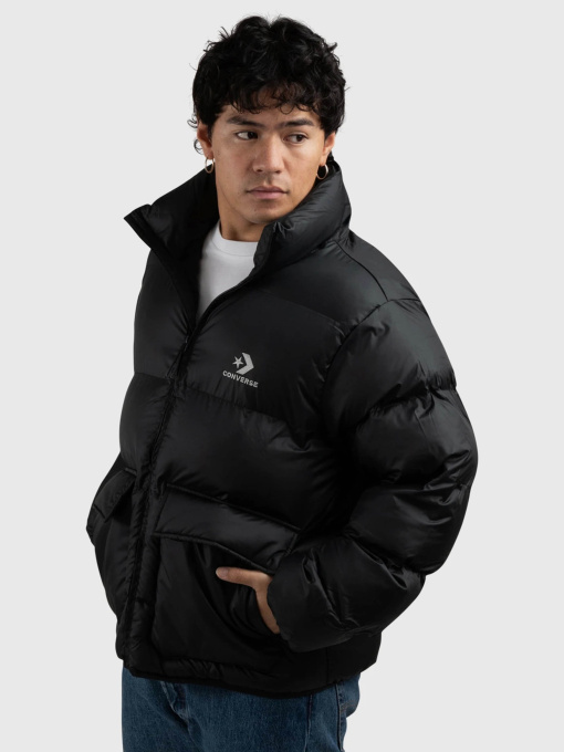 Куртки и дубленки CONVERSE PATCH POCKET CORE модель 10027260-001 Фото