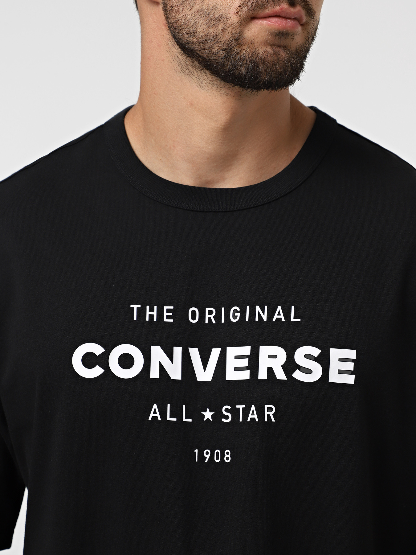 Футболки и поло CONVERSE CHUCK TAYLOR ALL STAR модель CVM5T202-BLK Фото
