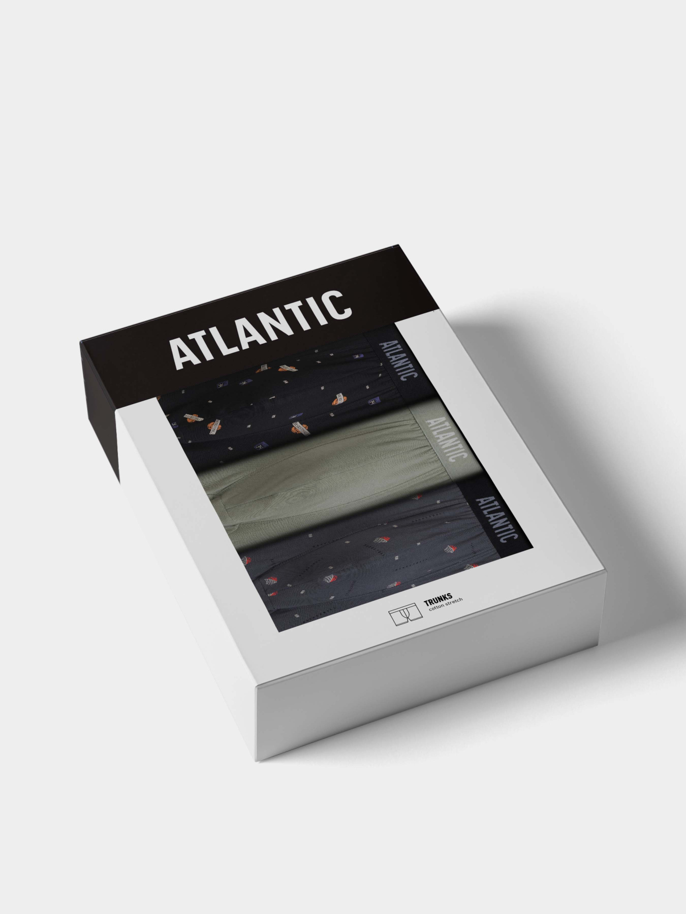 Нижня білизна Atlantic модель 3MH-211 CZA/ZIEJ/GRF Фото
