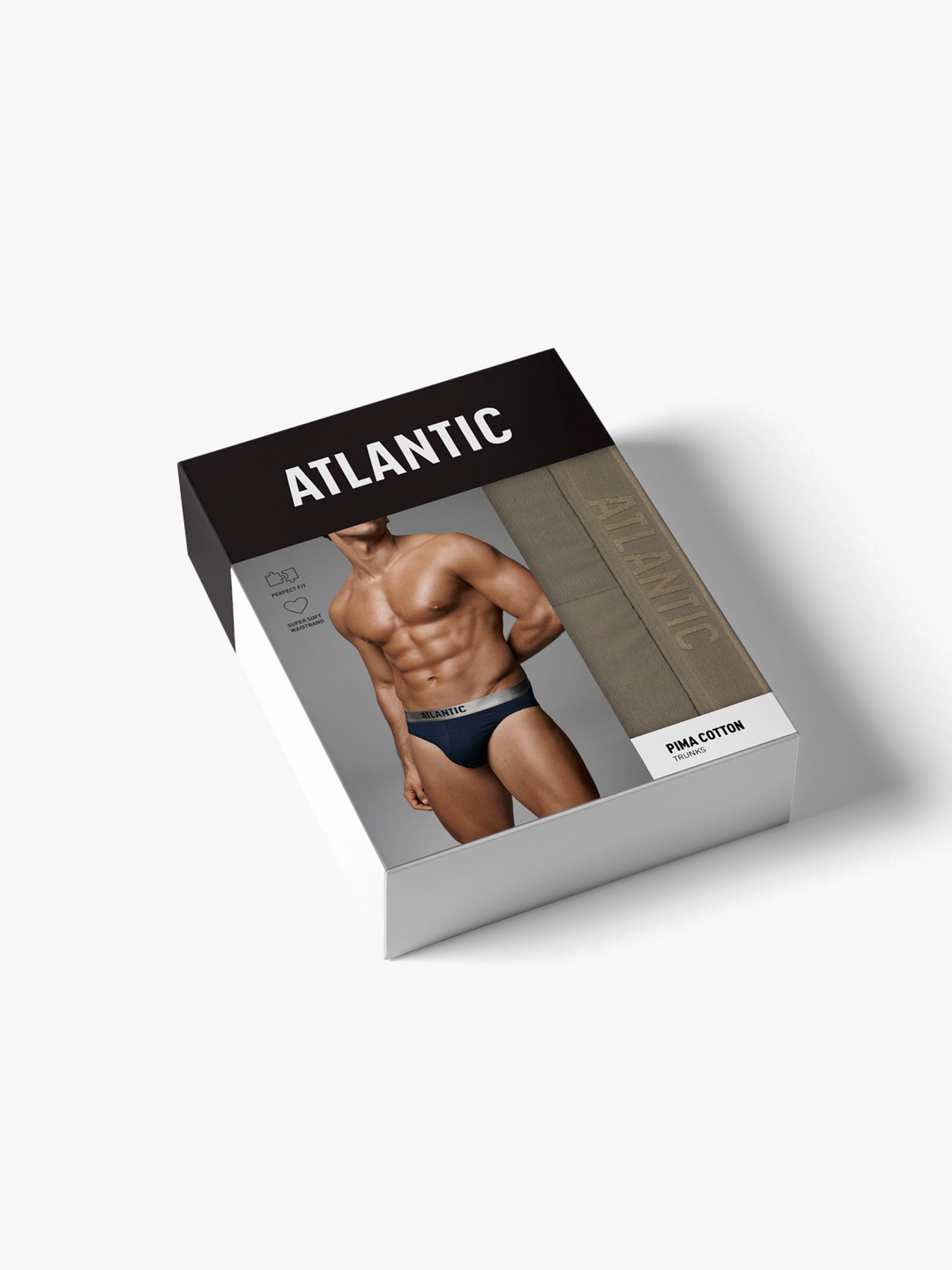 Нижнее белье Atlantic модель 2MP-1589 GRAC Нижнее белье Atlantic модель 2MP-1589 GRAC Фото