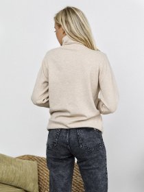 Свитры и кардиганы ISSA Plus модель WN19-99_бежевый Фото