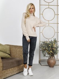 Свитры и кардиганы ISSA Plus модель WN19-99_бежевый Фото
