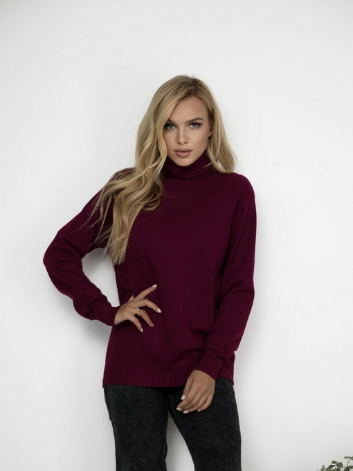 Свитры и кардиганы ISSA Plus модель WN19-99_фиолетовый Фото