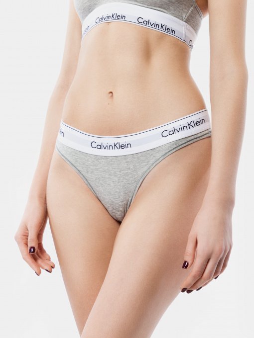 Нижнее белье Calvin Klein Underwear Thong модель F3786E_020 Фото